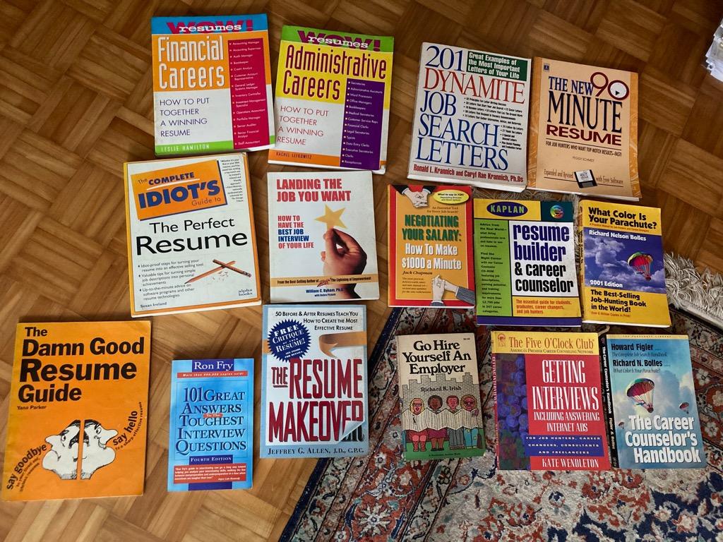 Resume, Job Search & Interview Books, Free Items on Carousell
