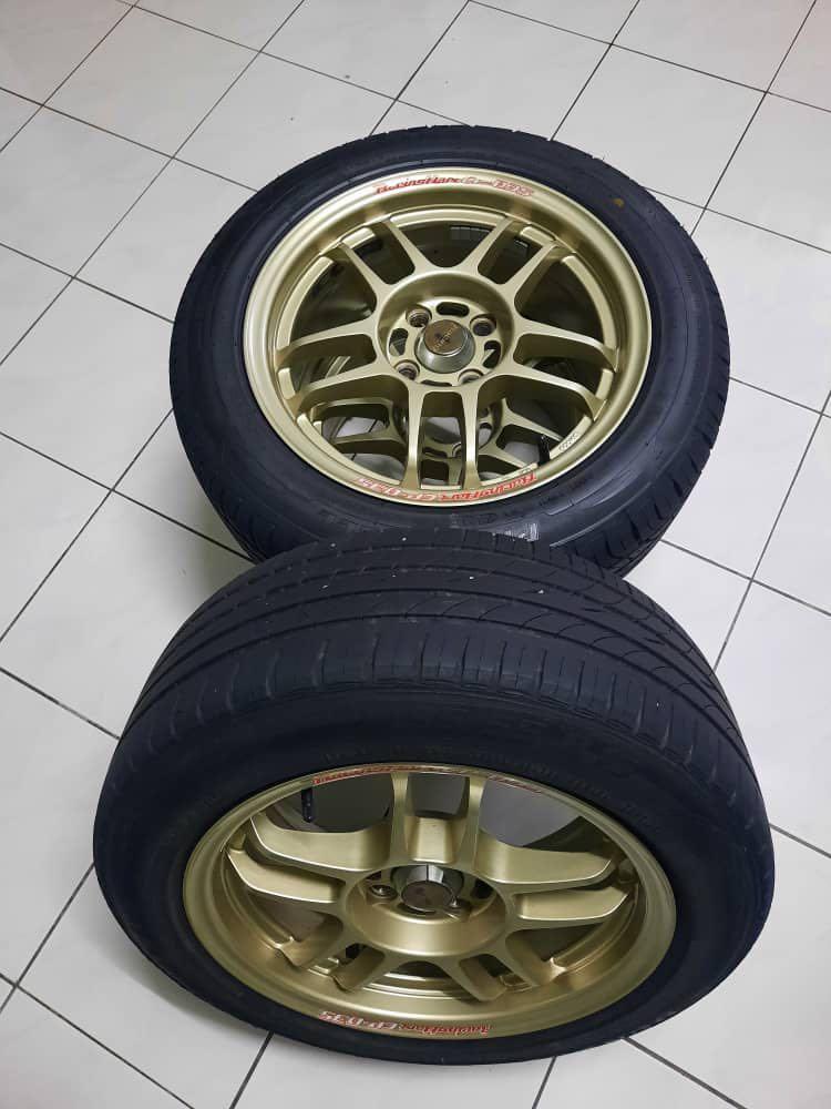 Rim kereta racing hart cp 035, Auto Accessories on Carousell