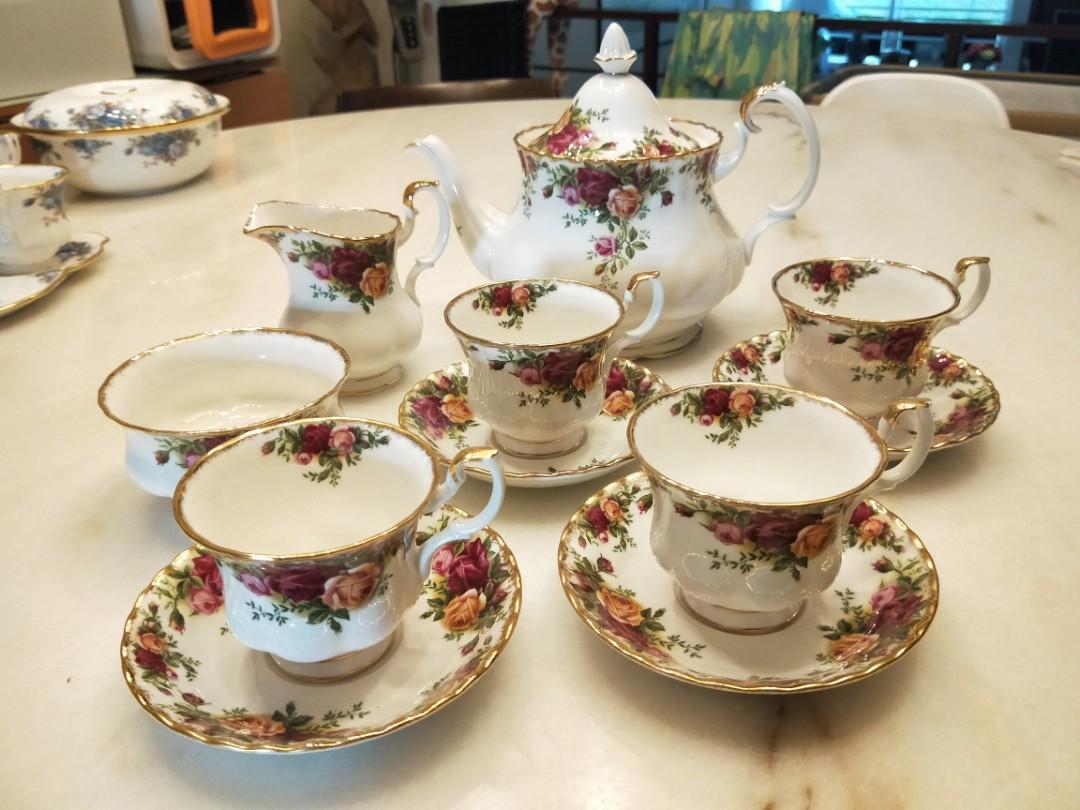 Vintage fine bone china tea sets top
