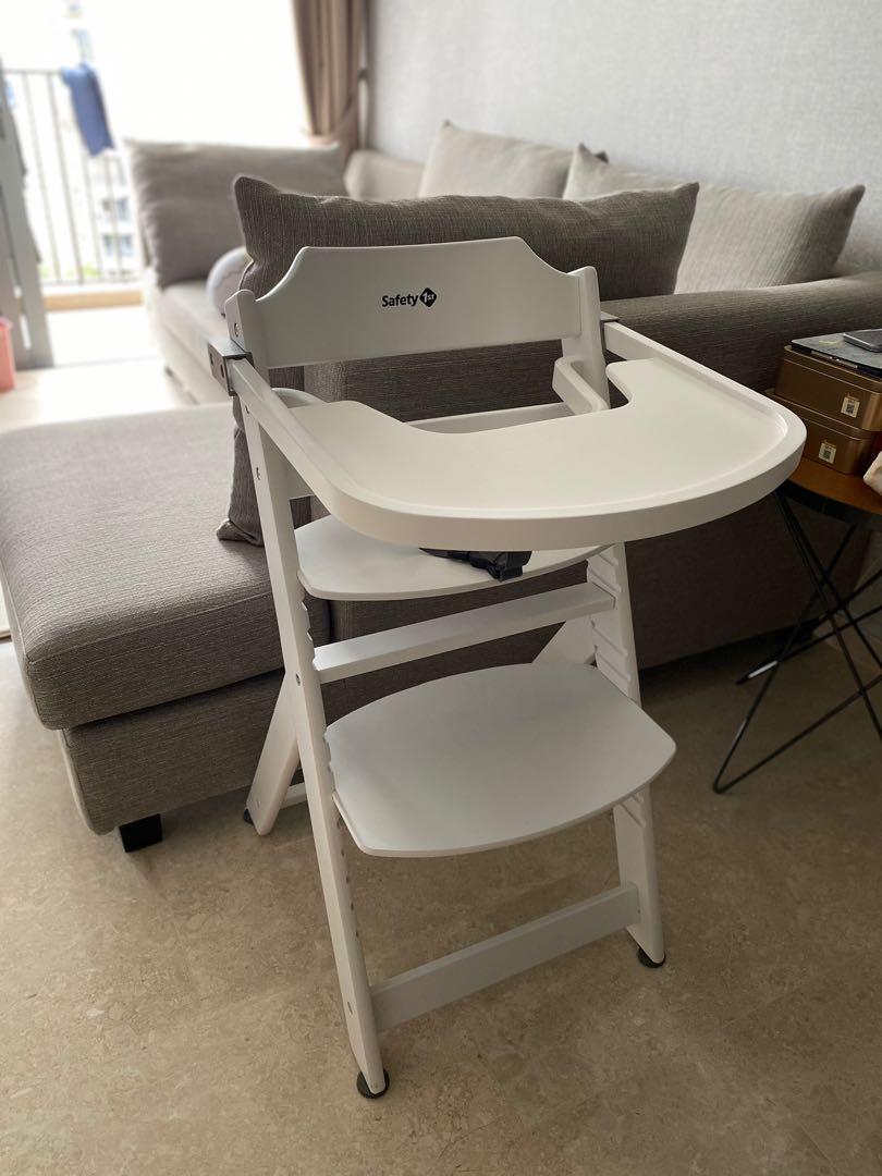Safety First Timba Highchair (White), Babies & Kids, Baby Nursery