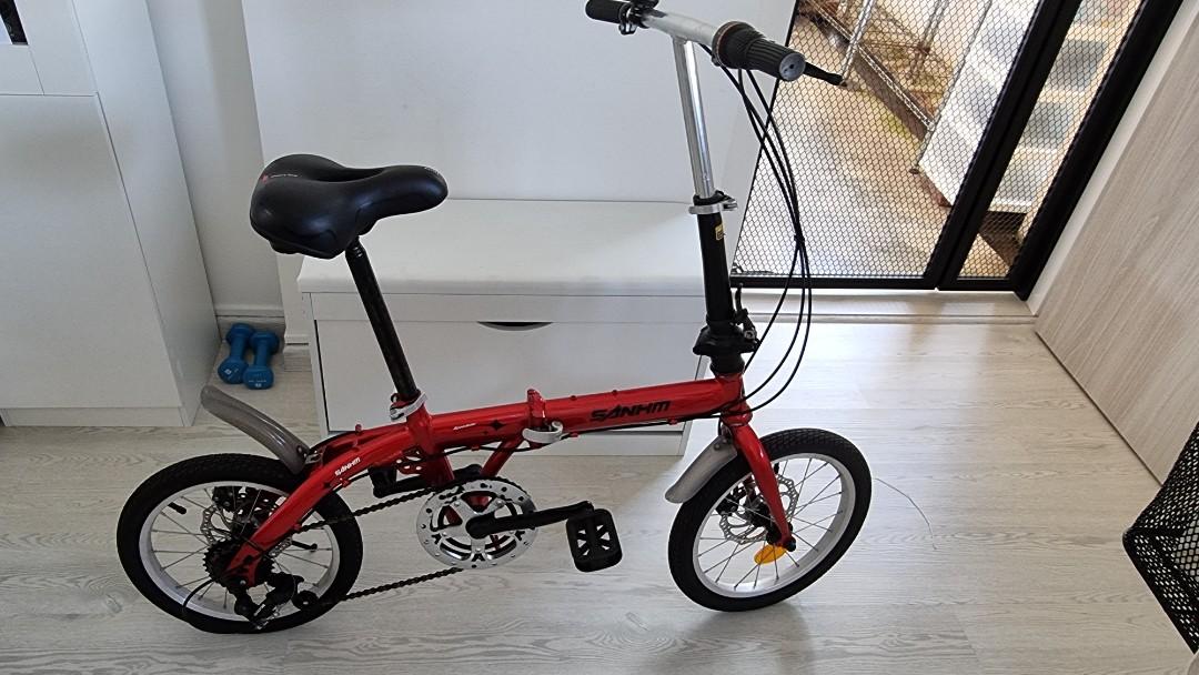 Sanhema folding 2025 bike
