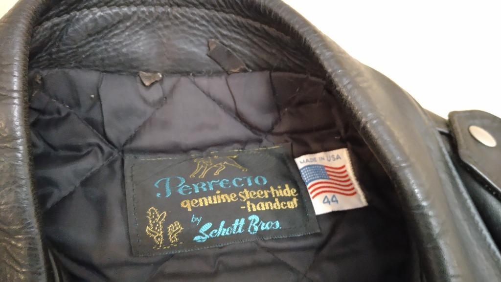 Schott NYC 613 One Star Perfecto Leather Jacket 機車皮褸, 男