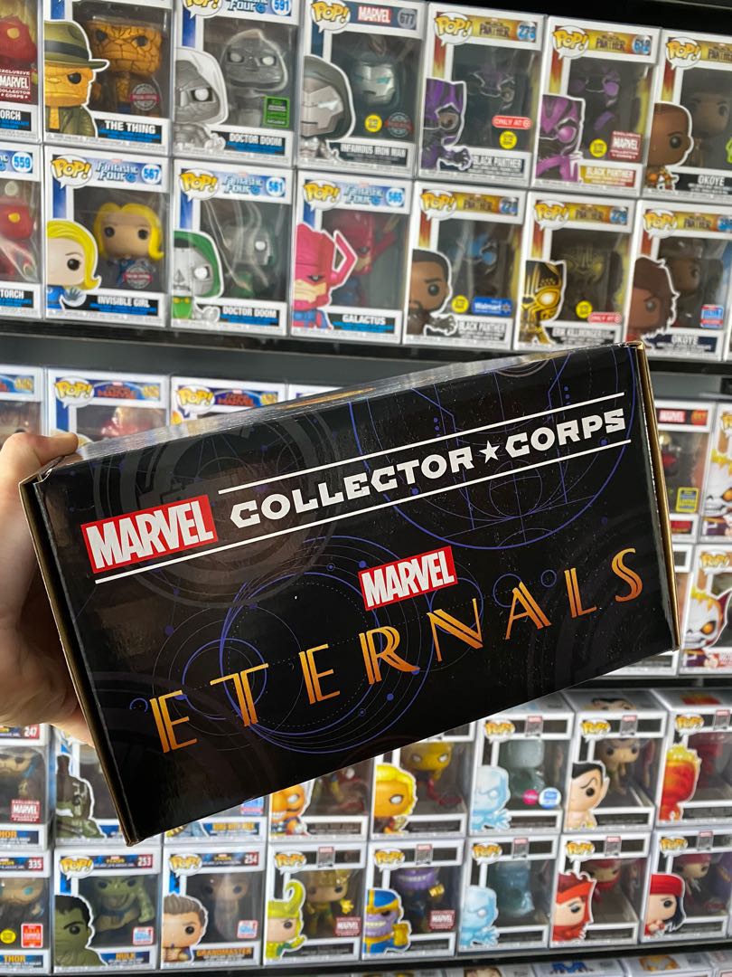 SEALED Eternals Marvel Collector Corps Box (L), Hobbies & Toys, Toys