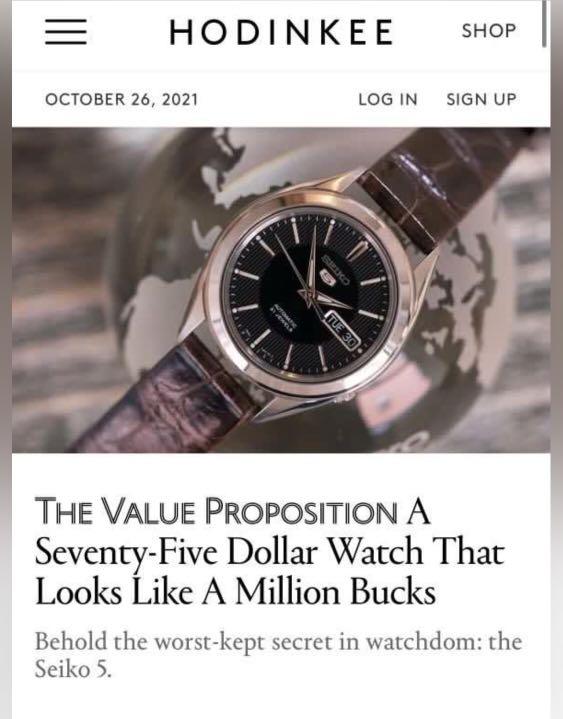 Snkl23 hodinkee new arrivals