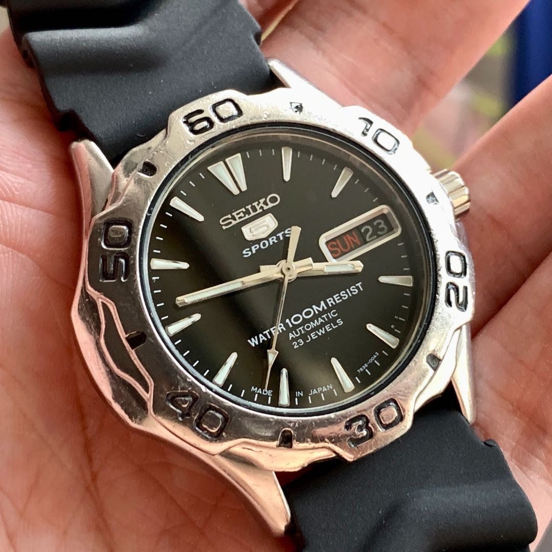 Seiko 5 Sports JDM Made In Japan 23 Jewels Automatic Watch, Men's Fashion,  Watches & Accessories, Watches on Carousell