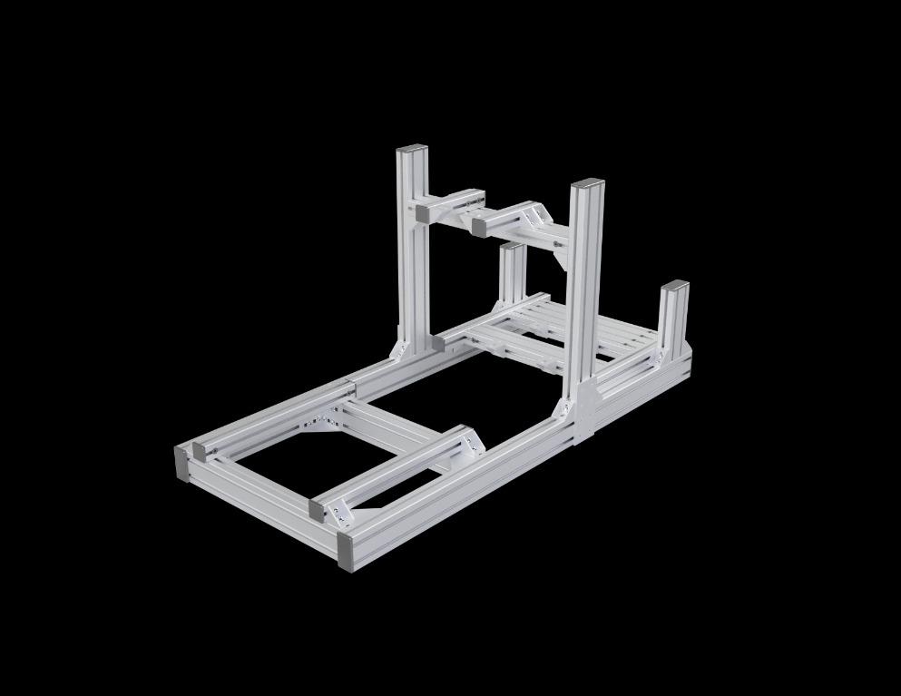 sim rig | alu sim rig | 8020 rig- 4080/40120/40160 profiles, Video ...