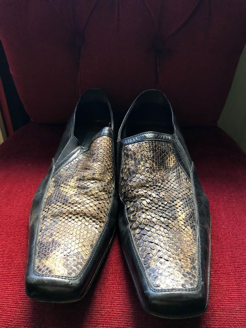 Cheap on sale snakeskin shoes