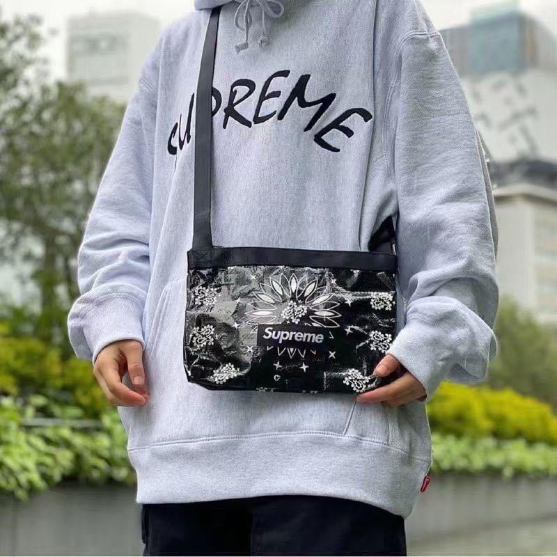 supreme シュプリーム Bandana tarp side bag - バッグ