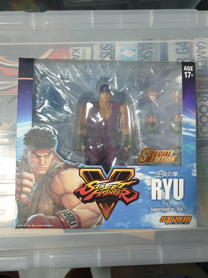 Storm collectibles Ryu (Purple Gi), Hobbies & Toys, Toys & Games on ...
