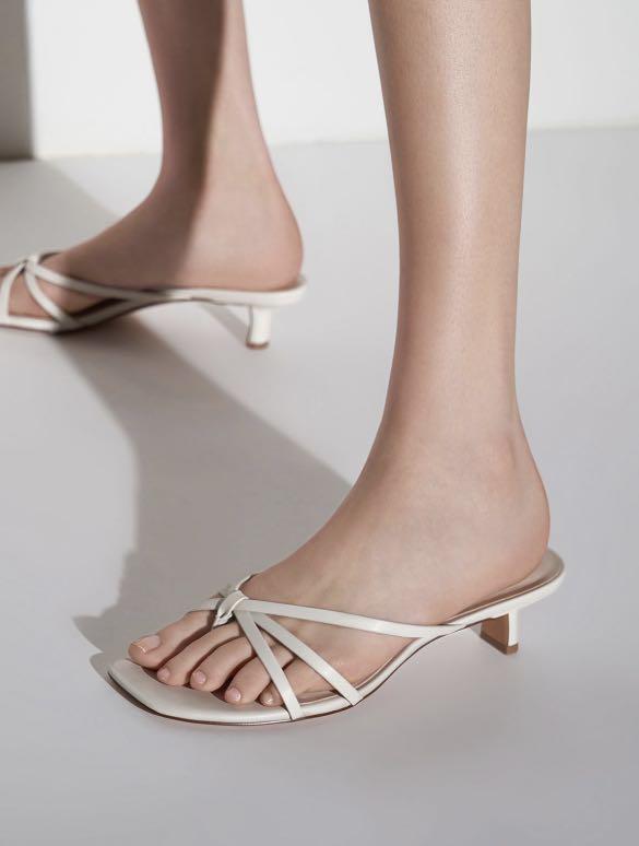 White toe loop heels outlet