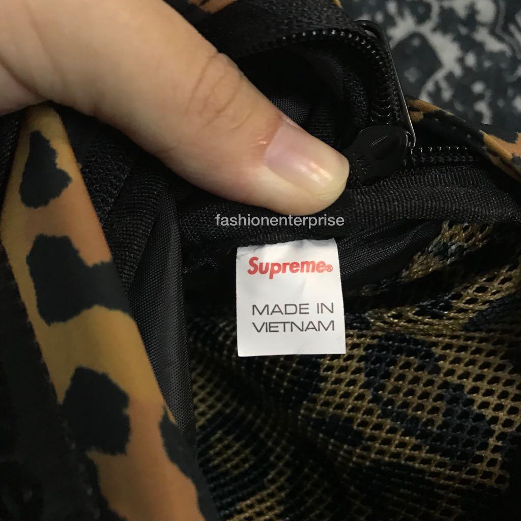 Supreme Sling Bag Black - FW20 - US