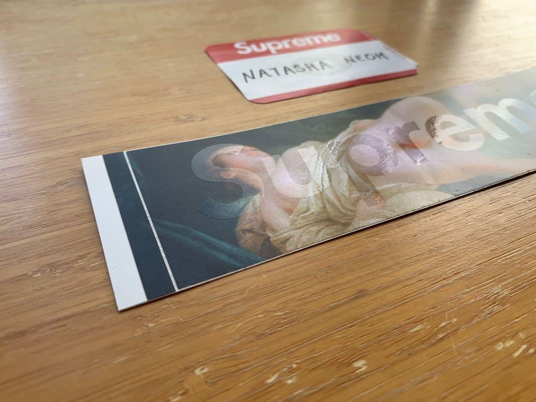 Supreme shop swan sticker