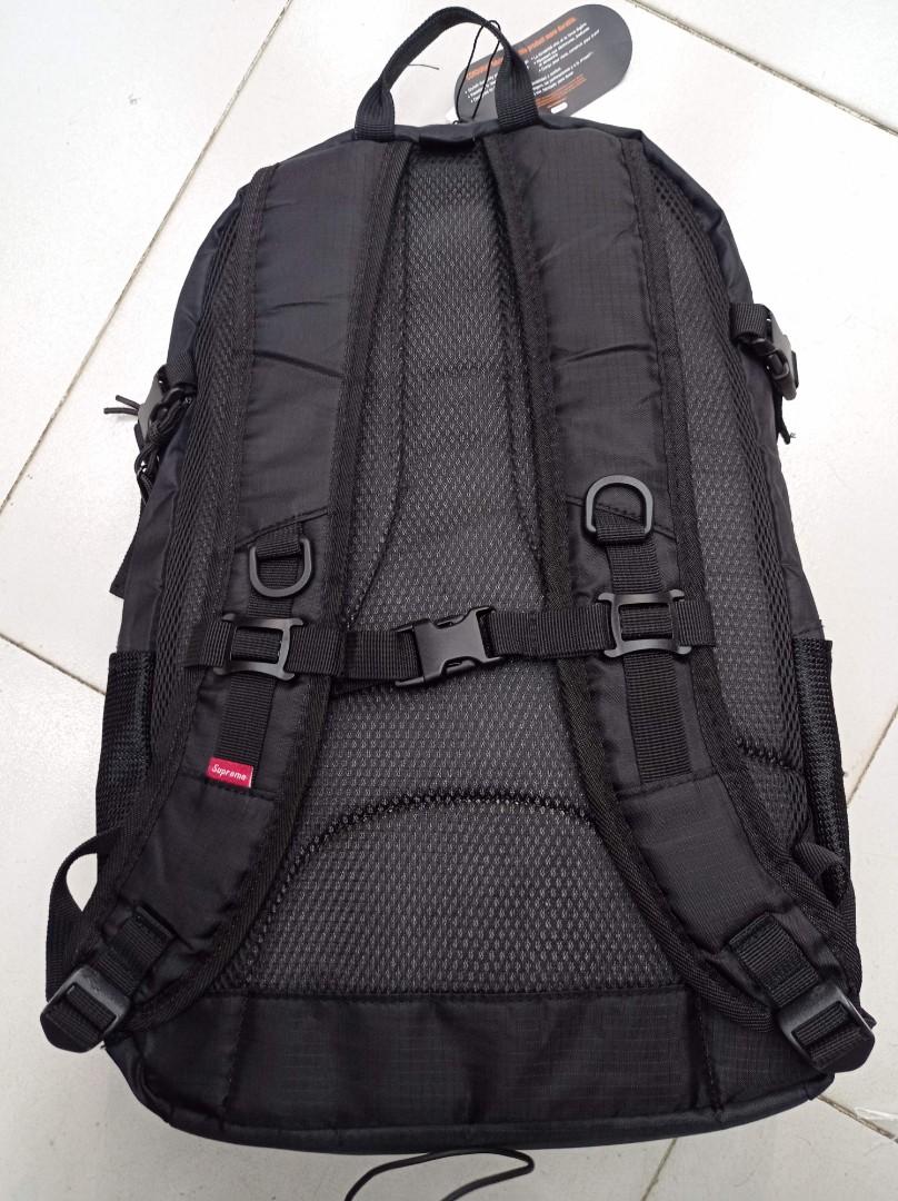 Supreme SS17 BACK PACK (Category: Backpacks) located in Caloocan City. Submitted by mms_bestshop (Listing ID 1139411446, Image 2). Description: 100% premium 24 liters with laptop compartment up to 15 inch color: black only limited stock only cash on delivery and cash on pick up are available nationwide.