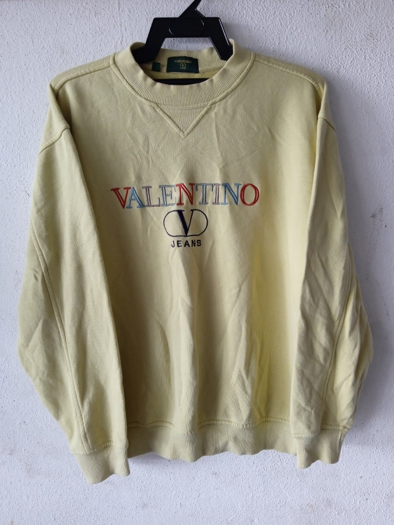 Sweatshirt valentino jeans Men s Fashion Tops Sets Tshirts