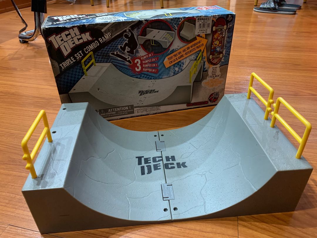 Tech Deck 3 In 1 Ramp Tech Deck 3-in-1 Ramp, Hobbies & Toys, Toys & Games on Carousell