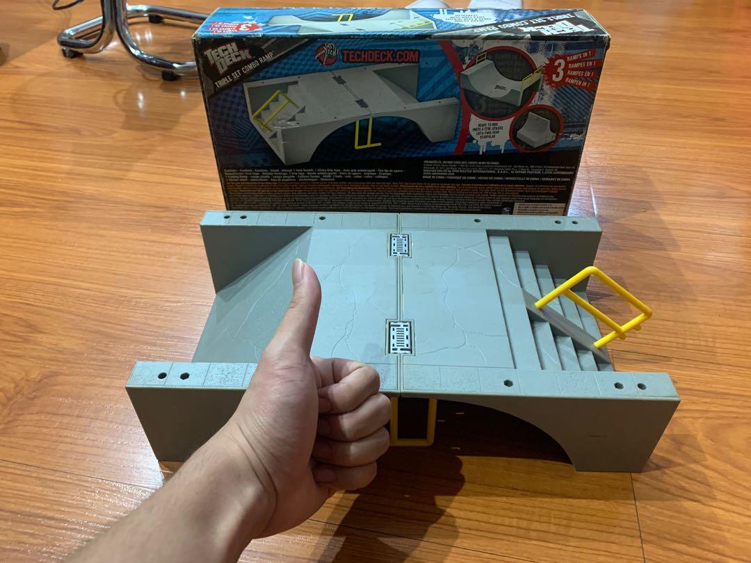 Tech Deck 3 In 1 Ramp Tech Deck 3-in-1 Ramp, Hobbies & Toys, Toys & Games on Carousell