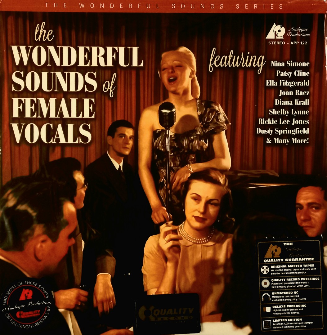 The Wonderful Sounds of Female Vocals (Pressed At Quality Record