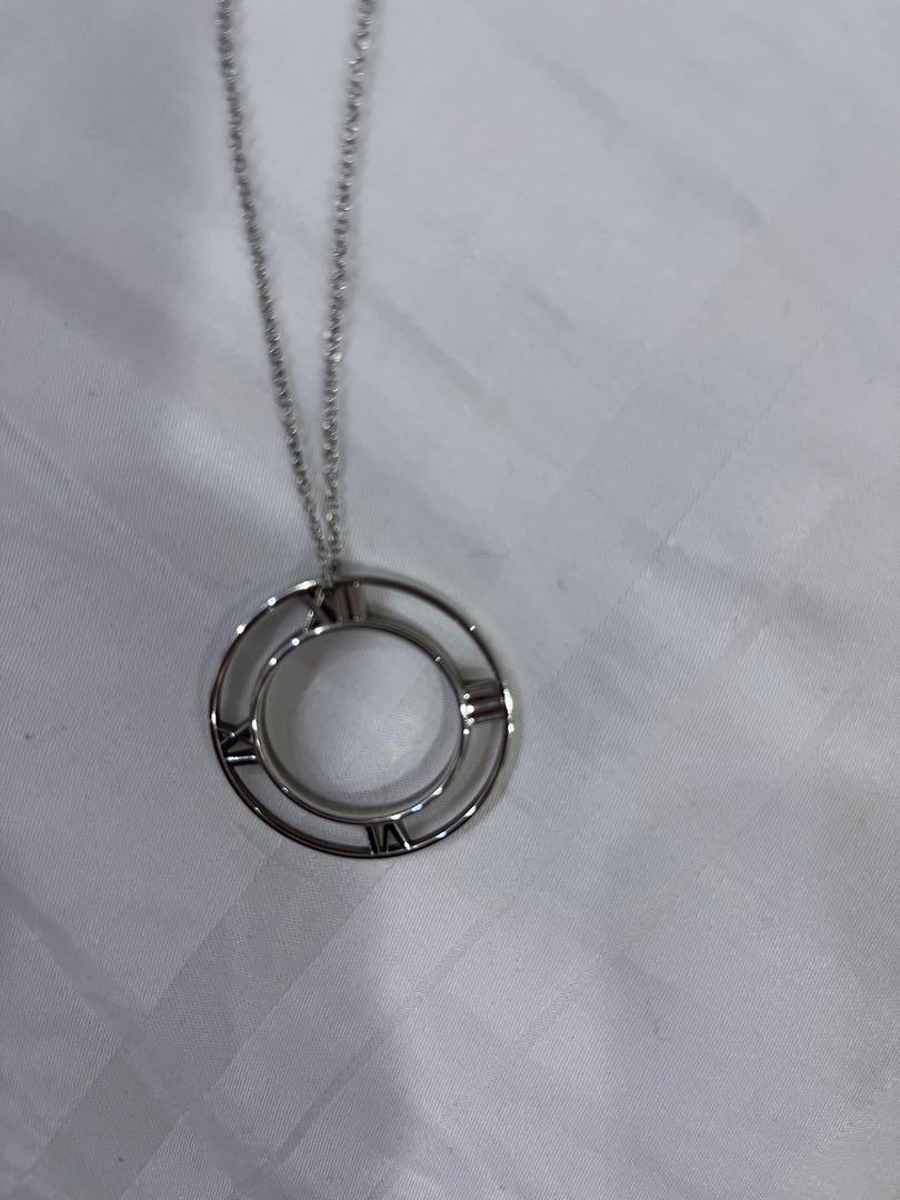 Tiffany \u0026 Co Atlas Necklace (Silver 