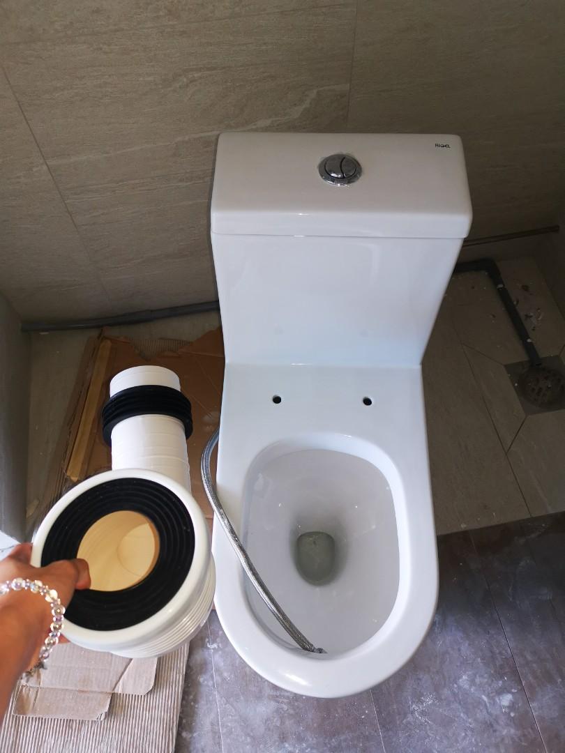 Toilet bowl Rigel brand, Furniture & Home Living, Bathroom & Kitchen