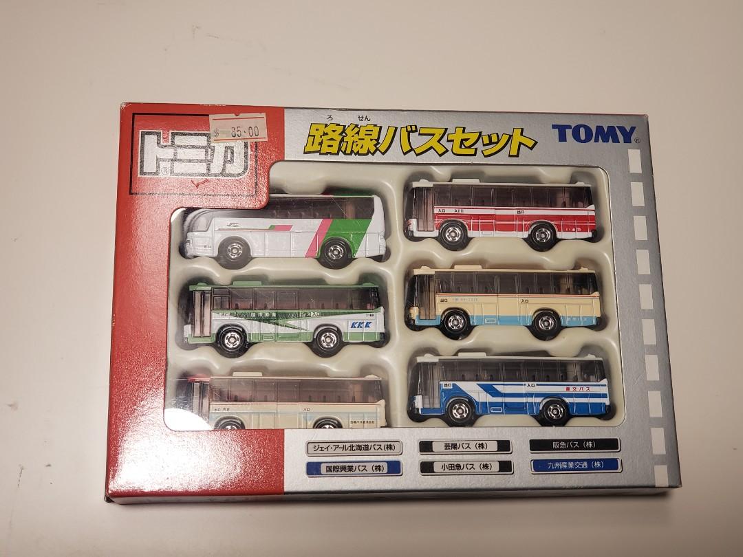 Tomy (藍標) 日本各地巴士套裝Boxset, 興趣及遊戲, 玩具 遊戲類- Carousell