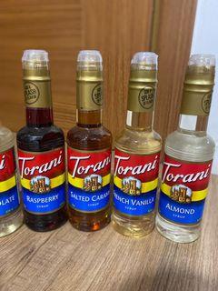 Torani coffee syrups