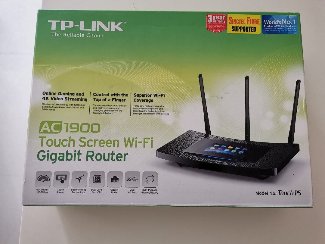 TP-Link Touch P5 Router, Computers & Tech, Parts & Accessories ...