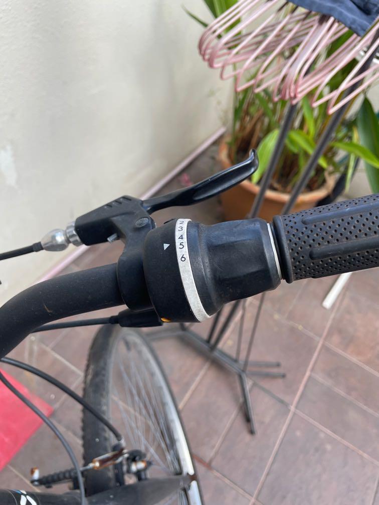 Used BTWin cycle with 6 gears. Well maintained. Extra front brake part included. Sports Equipment Bicycles Parts Bicycles on Carousell