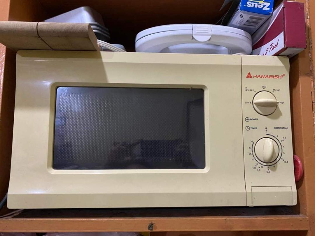 USED Hanabishi Microwave Oven 20L Rush Sale, TV & Home Appliances