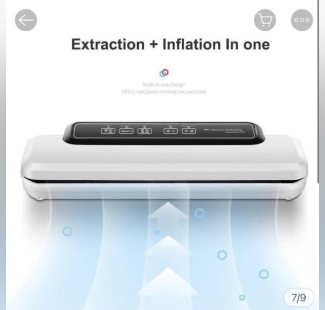 Vacuum Sealing Machine D05 300mm Heavy Duty Sealer Machine, Furniture & Home Living, Kitchenware