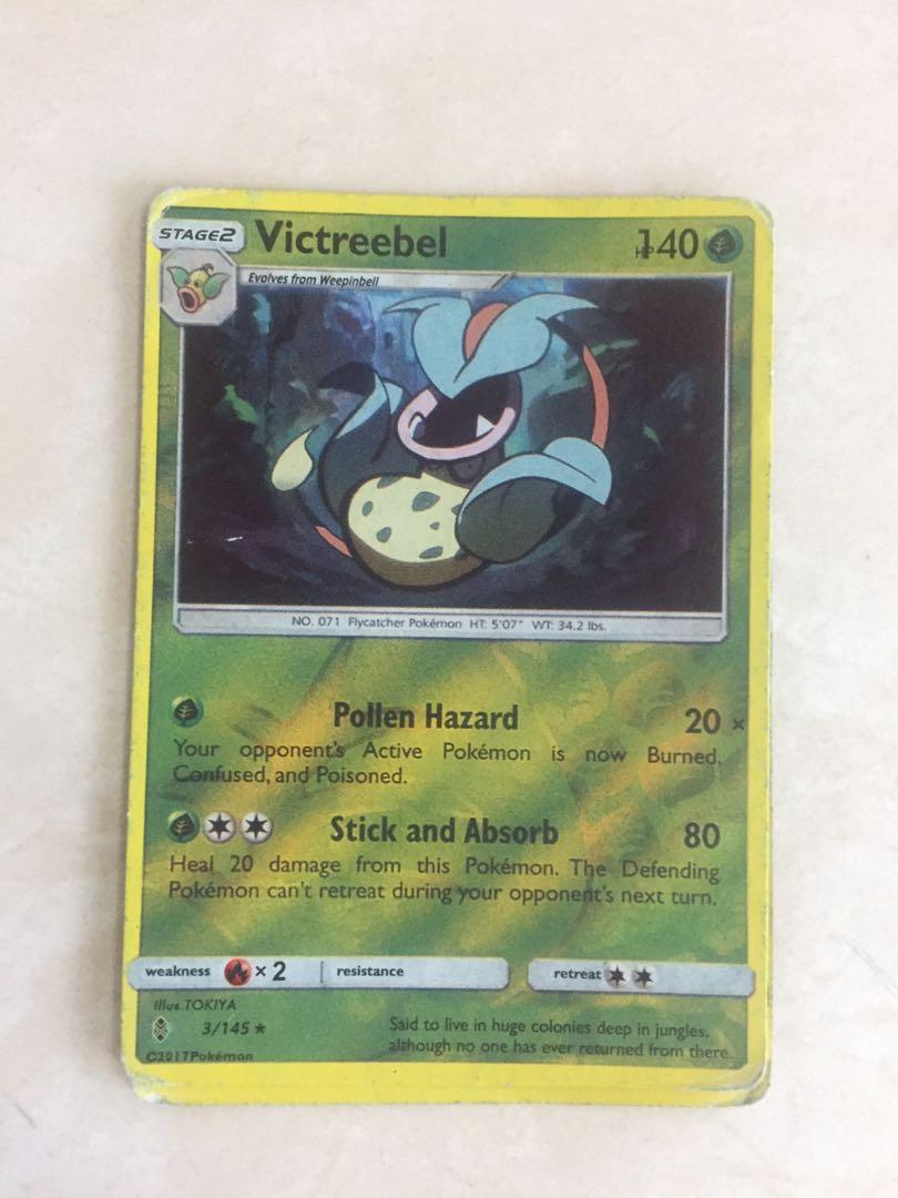 Victreebel Weepinbell Bellsprout Pokemon card, Hobbies & Toys, Toys & Games  on Carousell