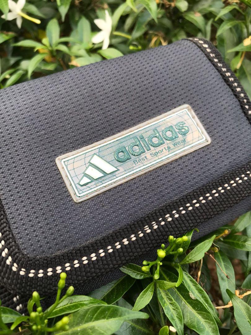 Adidas zip around wallet top