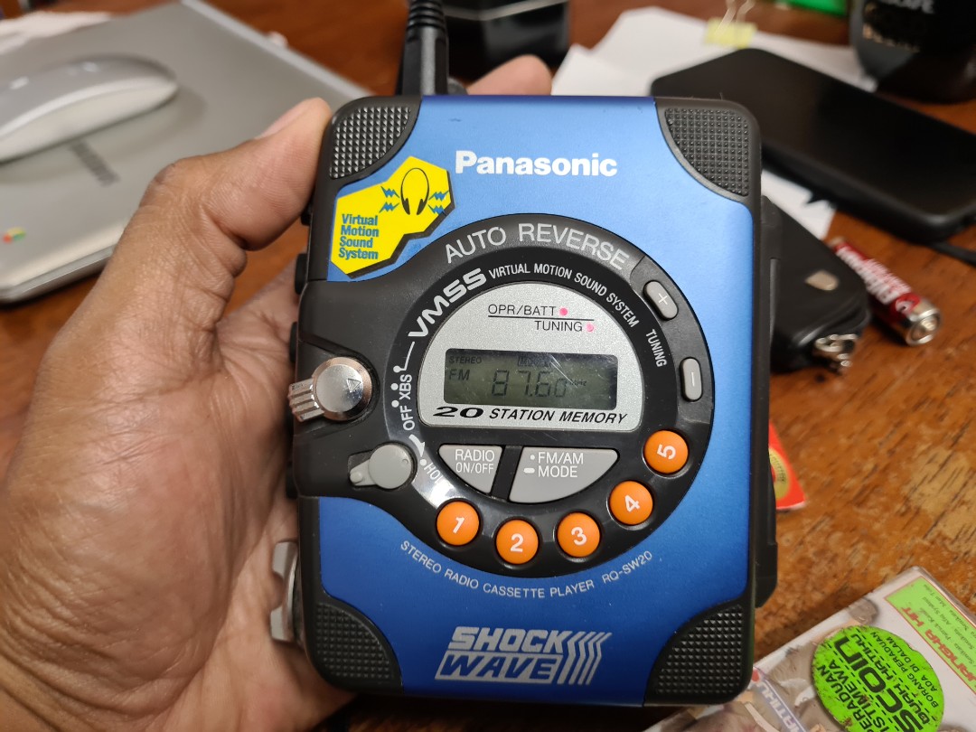Vintage Panasonic RQ-SW20 Stereo Radio Cassette Player, Audio