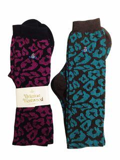 ⚜️Vivienne Westwood Leopard Socks