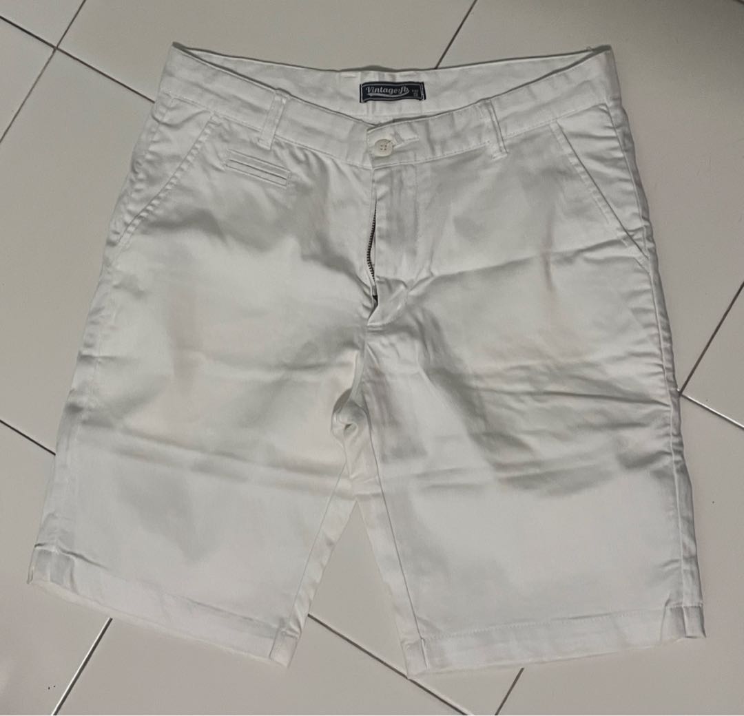 White online vintage shorts