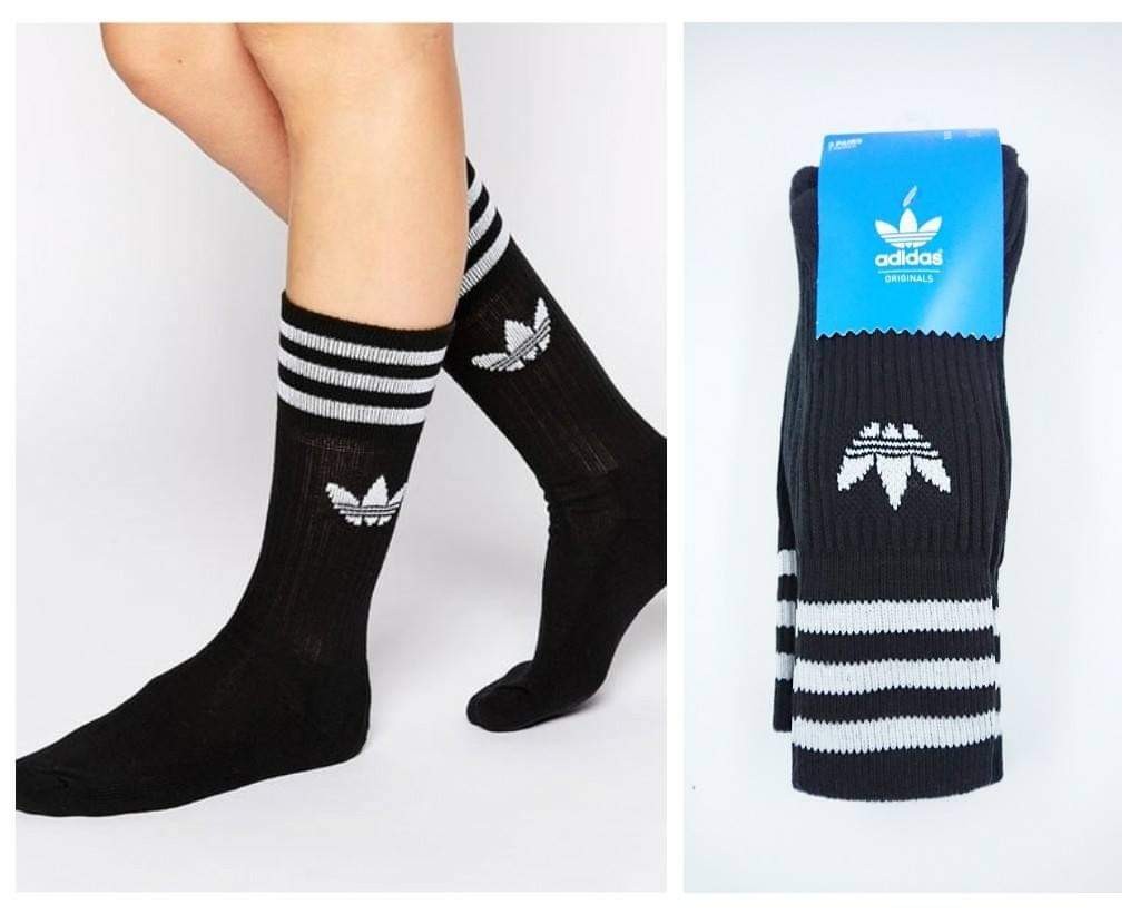 Adidas originals long socks clearance