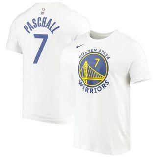 100% new with tag Nike NBA Number Tee Warriors Paschell White Size M (HKD$160)
