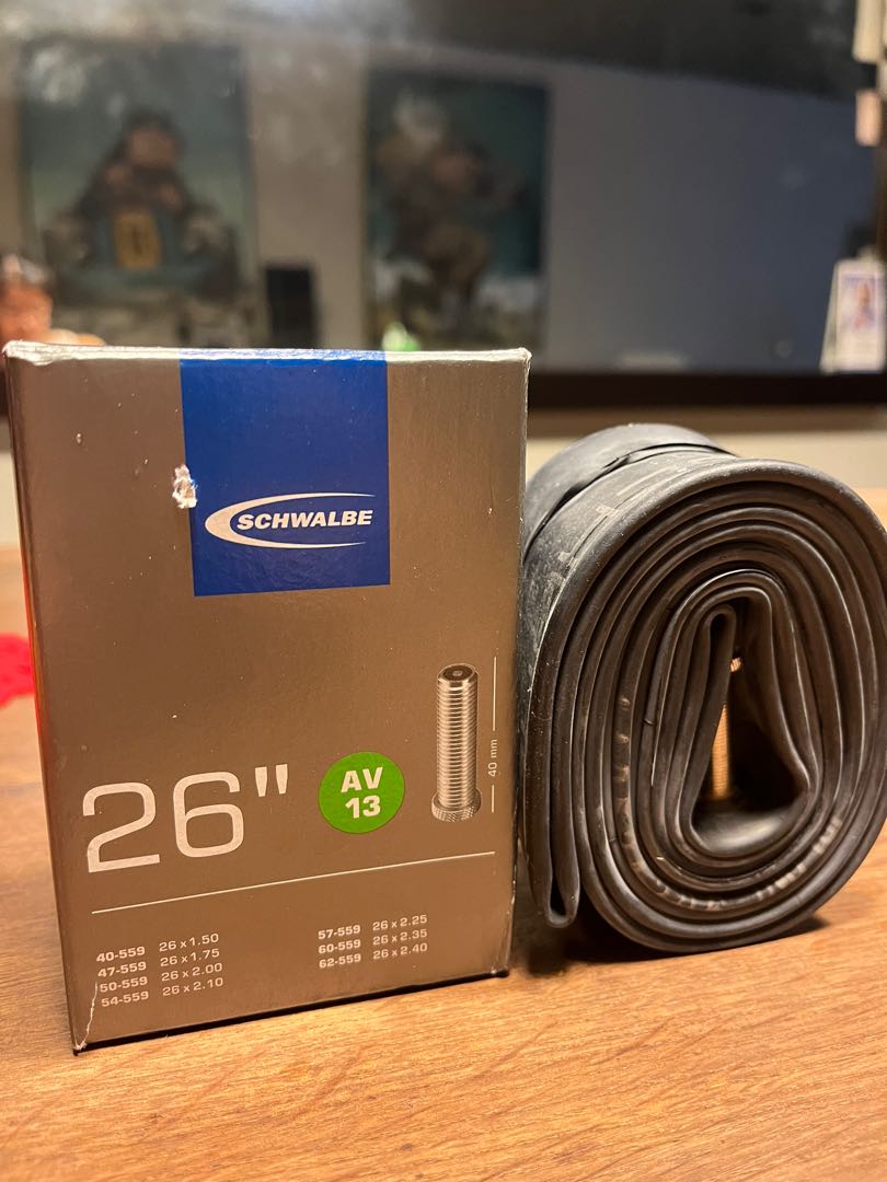 26” bike tyre inner tube, Sports Equipment, Bicycles & Parts, Parts