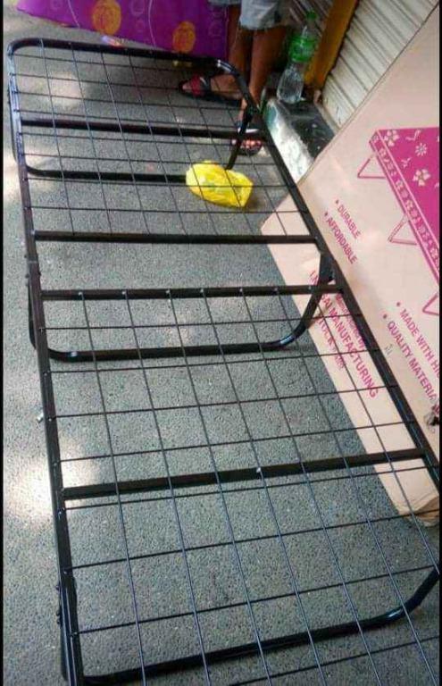 2" bed foam single and FOLDING Bed frame set (Category: Bed Frames & Mattresses) located in Quezon City. Submitted by uno_store (Listing ID 1139455796, Image 2). Description: 2" bed foam single and Bed frame set Single bed easy to carry durable with foam PM na po sa orders and deliveries! .