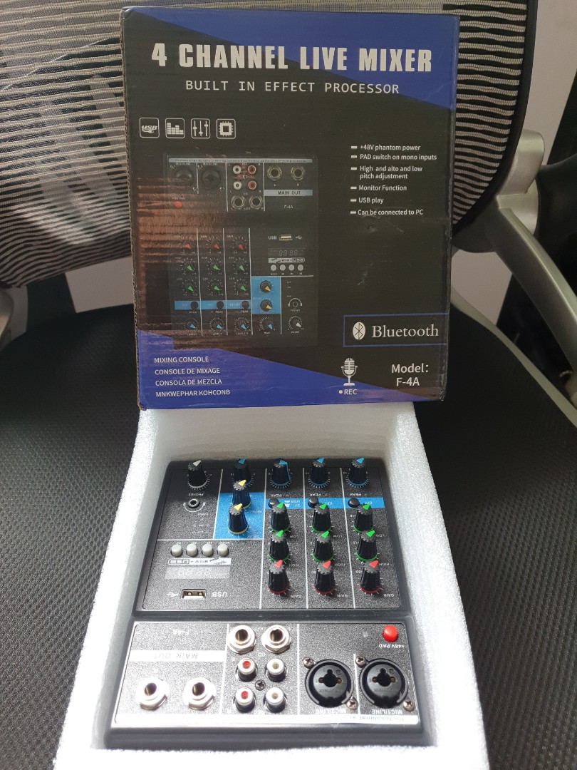 Mixer channel harga 4 Console Mixer