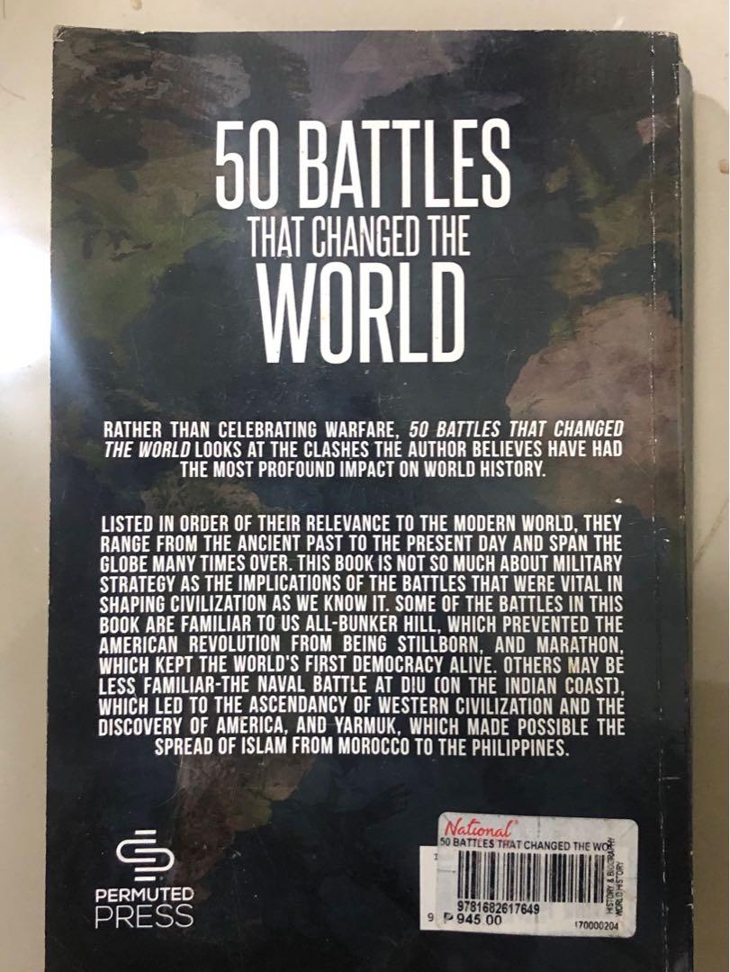 50 Battles That Changed The World, Hobbies & Toys, Books & Magazines ...
