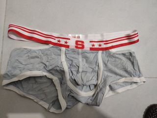 全新淺灰色男裝玩味內褲64229974305410110