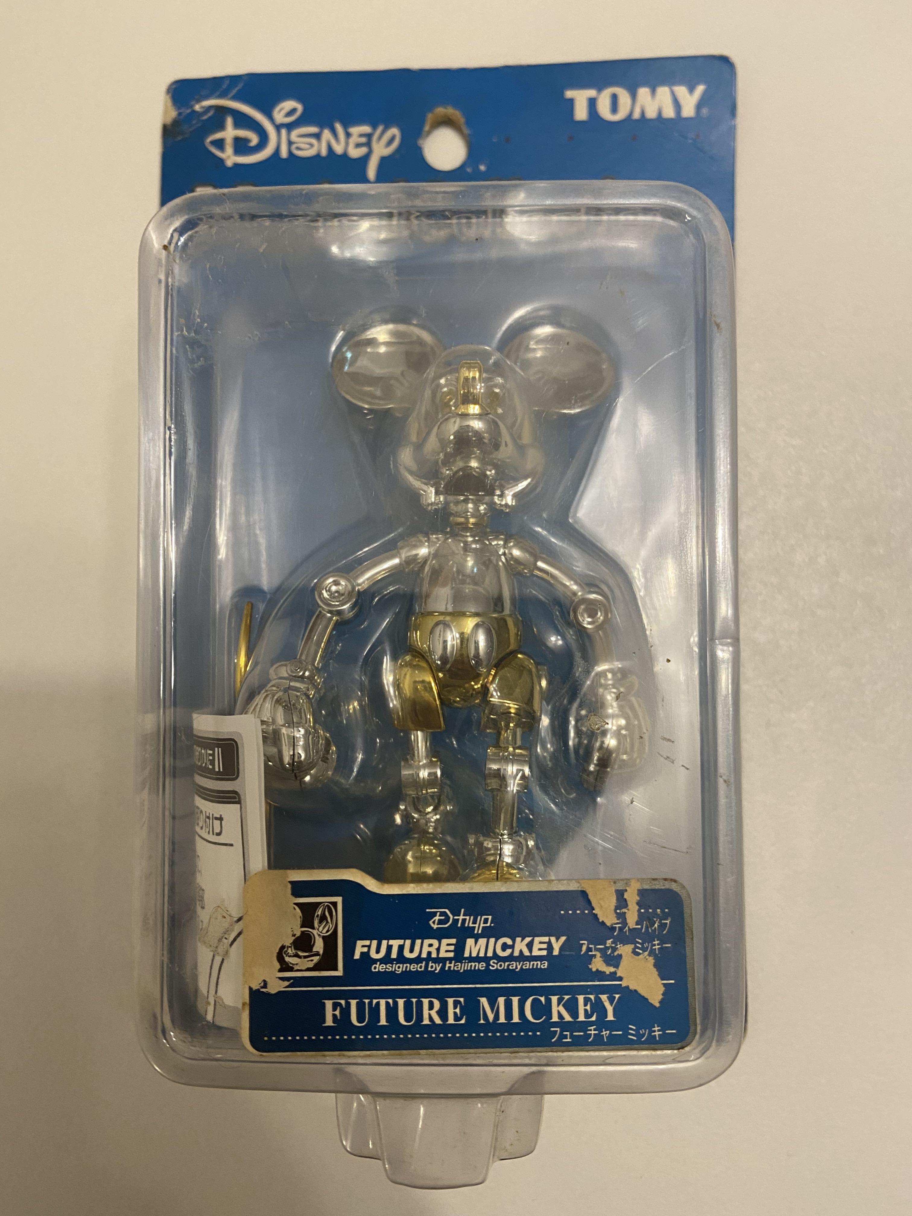 罕有絕版全新正品tomy mickey mouse 米奇老鼠空山基金屬色特別版最後一