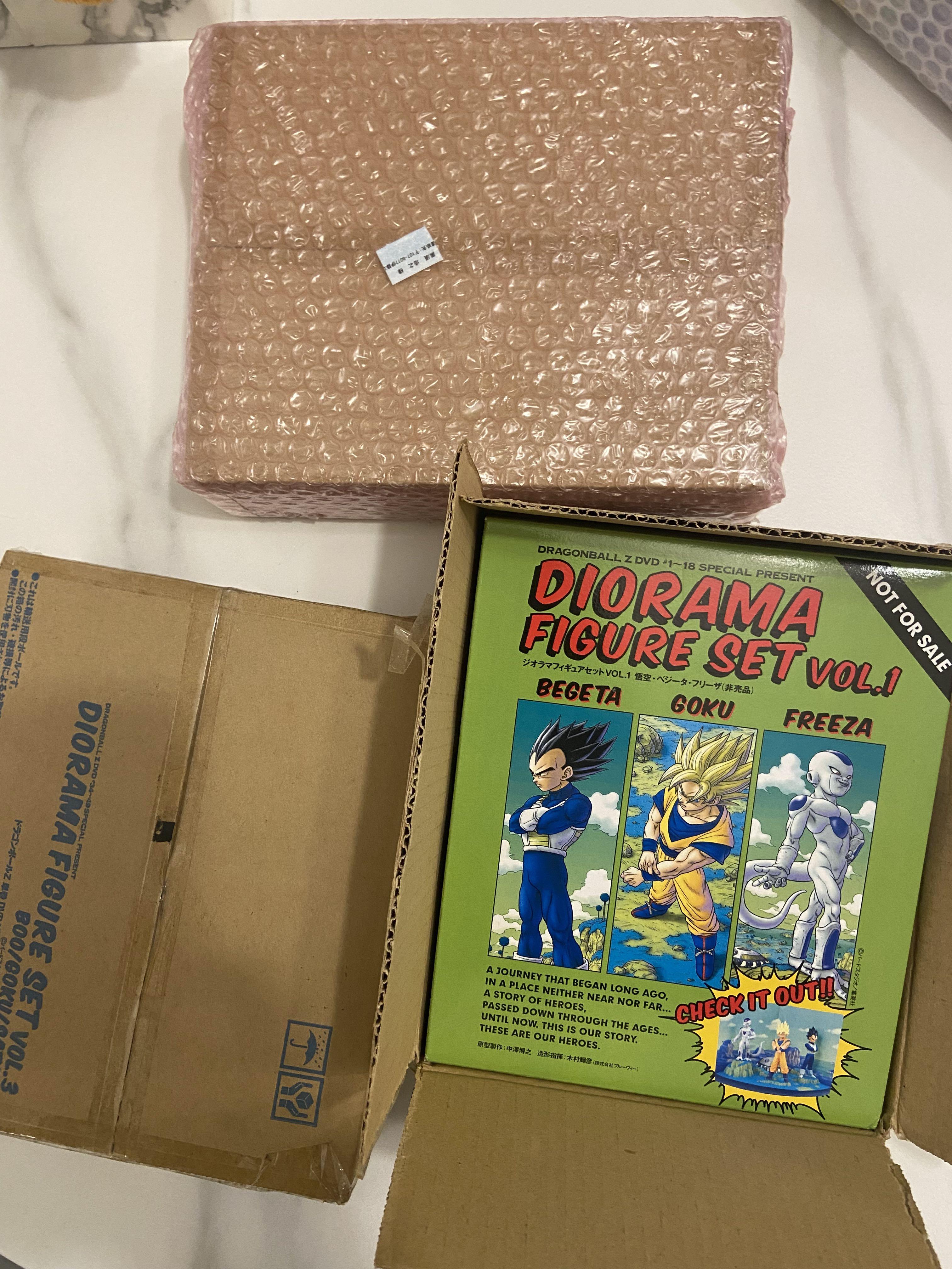 ドラゴンボールZ DVD特典ジオラマフィギュア1〜3 ＋カリン塔