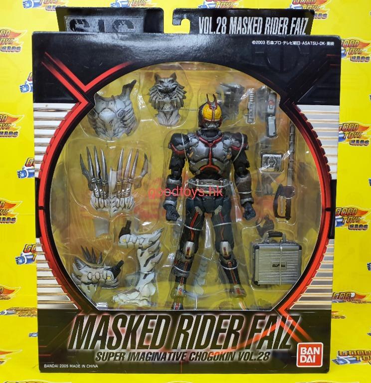 全新未開封BANDAI SIC VOL.28 MASKED RIDER FAIZ, 興趣及遊戲, 玩具