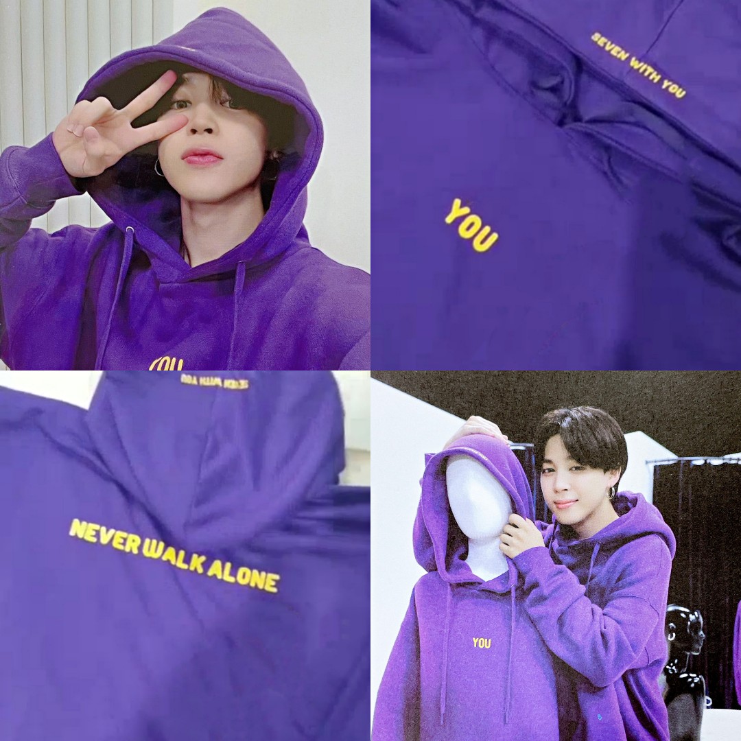 BTS ジミン パーカー JIMIN WITH YOU HOODY XL-