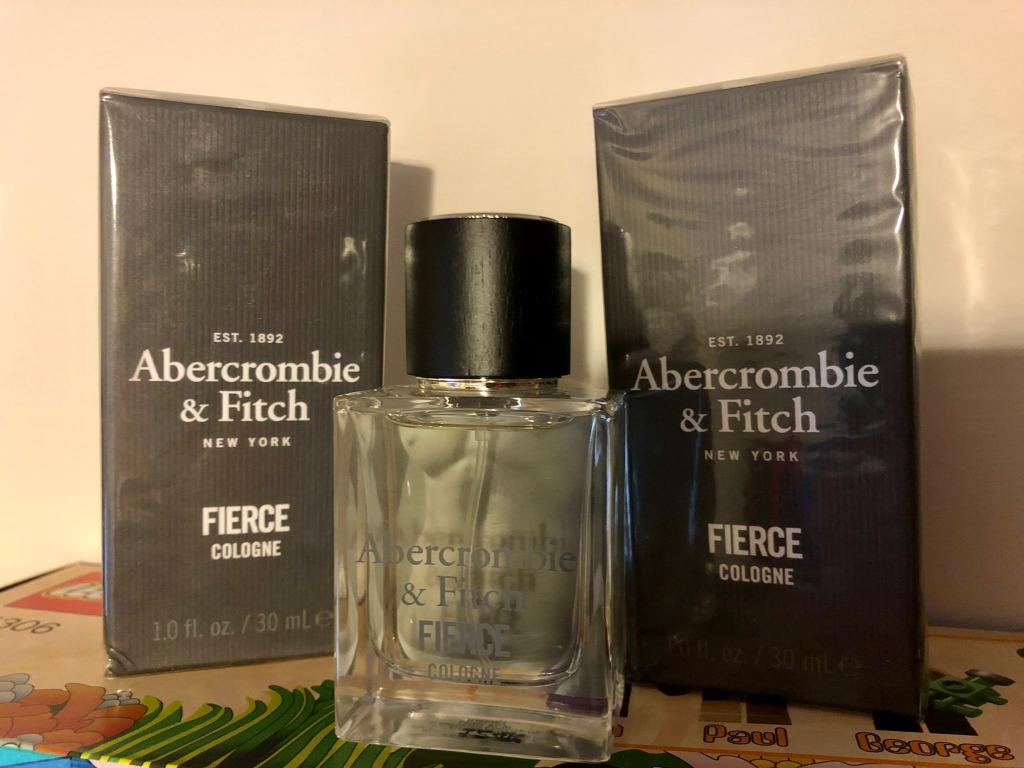 Only 1 left) Abercrombie & Fitch (A&F) Fierce 古龍水/男性香水30ml