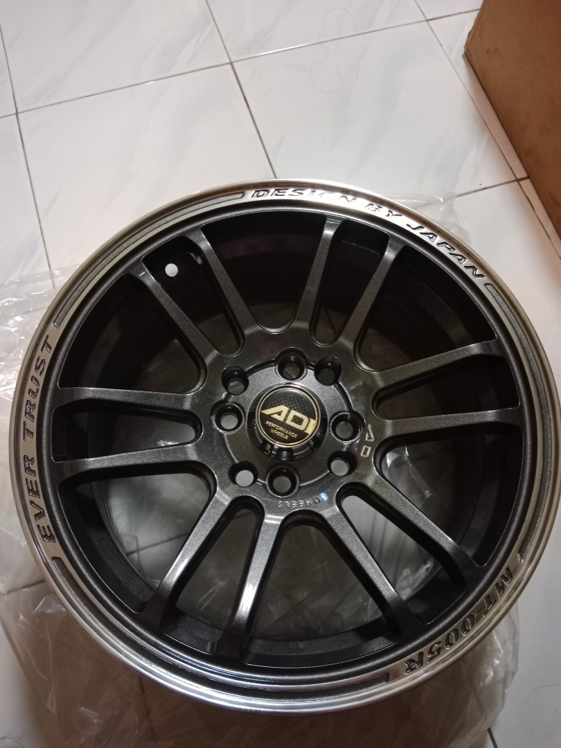 15x7 ADI Mags Complete Set, Car Parts & Accessories, Mags and Tires on ...