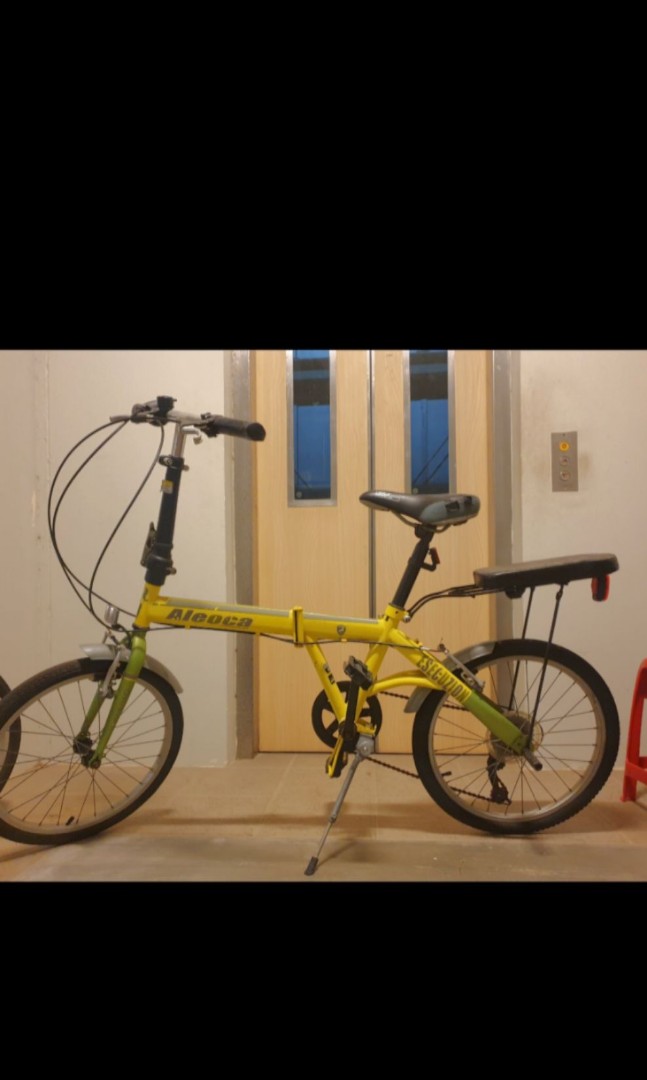 Aleoca hotsell foldable bike