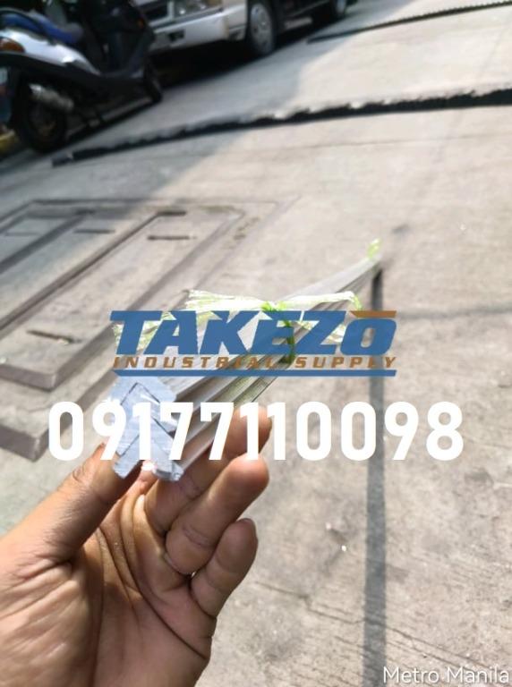 Aluminum Angle Bar (Category: Construction & Building Materials) located in Manila. Submitted by joeyroque09 (Listing ID 1139471269, Image 3). Description: For more information and fast transactions, contact 09177110098. TAKEZO INDUSTRIAL SUPPLY Manila Branch Address: Mayhaligue St. Abad Santos, Manila Waze: Takezo Industrial Supply (Tondo, Manila) Land mark: Uno High School Cavite Branch Address: 126 Medicion 2B, Imus, Cavite Waze: Takezo Indust