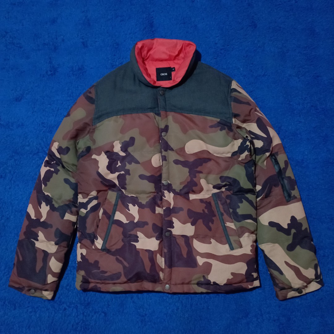 camouflage puffer
